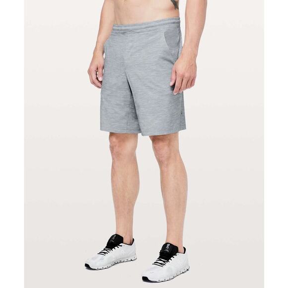 Lululemon Pace Breaker Short Linerless 9” Gray Size Medium Activewear Athleisure - Picture 1 of 7